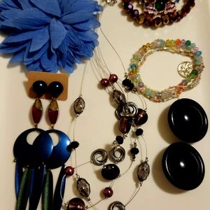 Elegant Multicolor Jewelry Set